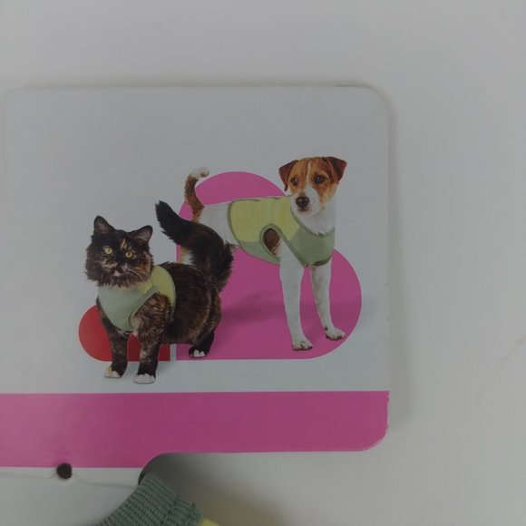 Boots And Barkley Pet Vest Cooling Dog/Cat Zipper Centerback Sz. XS Yellow/Green - Picture 3 of 5